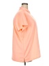 Columbia 100% Polyester Solid Orange Short Sleeve Blouse Size 3X - photo 4