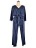 Madison Stripes Blue Jumpsuit Size 2X - photo 1