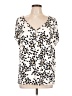Lane Bryant Ivory Short Sleeve Blouse Size 18 - 20 Plus - photo 1