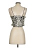 Timing 100% Polyester Ivory Sleeveless Top Size S - photo 2