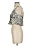 Timing 100% Polyester Ivory Sleeveless Top Size S - photo 5