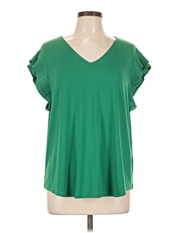 Adrianna Papell Short Sleeve Top (view 1)