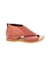 Born Burgundy Sandals Size 6 - photo 1