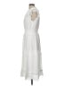 CeCe 100% Polyester White Casual Dress Size L - photo 5