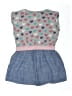 Hatley 100% Cotton Hearts Blue Dress Size 7 - photo 2