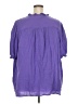 Per Una Purple Short Sleeve Turtleneck Size 24 - photo 2