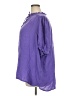 Per Una Purple Short Sleeve Turtleneck Size 24 - photo 5