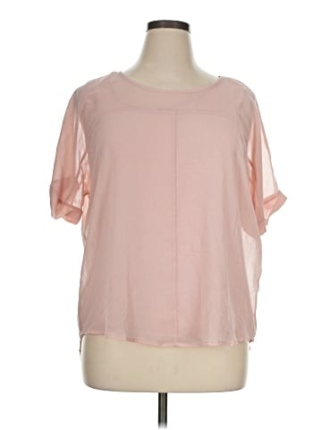 Worthington Short Sleeve Blouse (view 1)