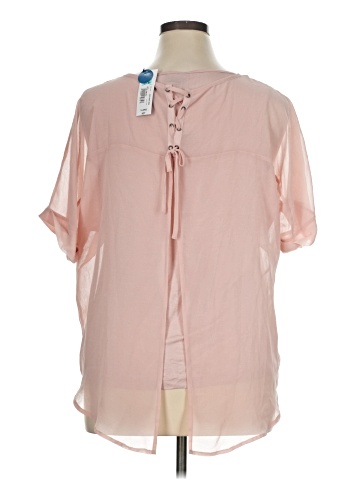 Worthington Short Sleeve Blouse (view 2)