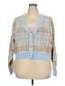 No Boundaries 100% Acrylic Blue Cardigan Size 21 - photo 1