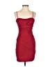 Ruby Rox Solid Red Cocktail Dress Size S - photo 1