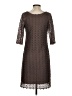 CHRIS McLaughlin 100% Polyester Brown Casual Dress Size 4 - photo 2