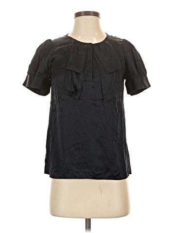 Club Monaco Short Sleeve Silk Top (view 1)