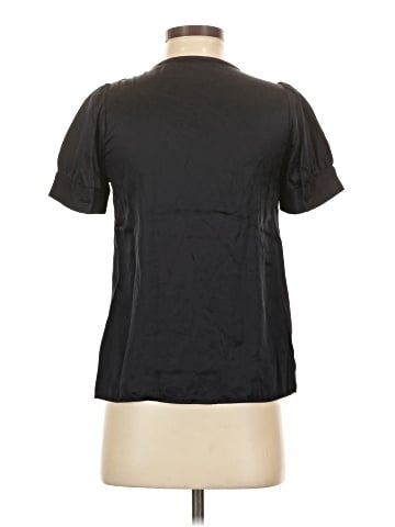 Club Monaco Short Sleeve Silk Top (view 2)