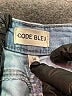 Code Bleu Stripes Blue Jeans Size 14 - photo 7