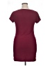 No Boundaries Solid Burgundy Casual Dress Size XL - photo 2