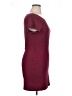 No Boundaries Solid Burgundy Casual Dress Size XL - photo 4