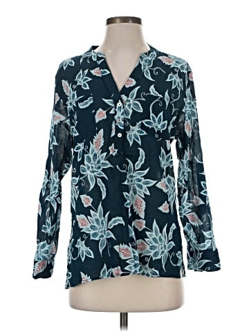 Carve Designs Long Sleeve Blouse (view 1)
