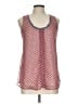 One September 100% Polyester Pink Sleeveless Blouse Size L - photo 1