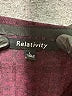Relativity Burgundy 3/4 Sleeve Top Size L - photo 7