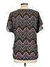 Pixley Gray Short Sleeve Top Size L - photo 2