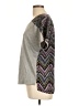 Pixley Gray Short Sleeve Top Size L - photo 5