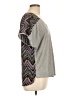 Pixley Gray Short Sleeve Top Size L - photo 4