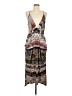 BCBGeneration Print Brown Cocktail Dress Size M - photo 1