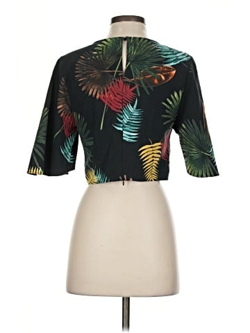 Zara Basic 3/4 Sleeve T-Shirt (view 2)