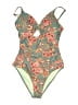 Unbranded Floral Green One Piece Swimsuit Size M - photo 1