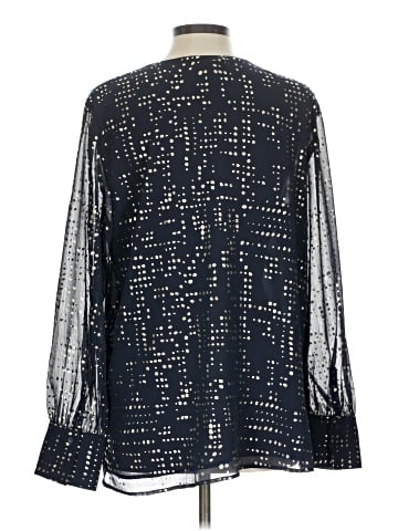 Ann Taylor Factory Long Sleeve Blouse (view 2)