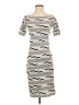 Max Studio Graphic Gray Casual Dress Size XS - photo 1