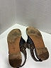Prada 100% Leather Silver Brown Sandals Size EU 38 - photo 7