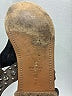 Prada 100% Leather Silver Brown Sandals Size EU 38 - photo 6