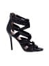 Just Fab Black Sandals Size 8 - photo 1