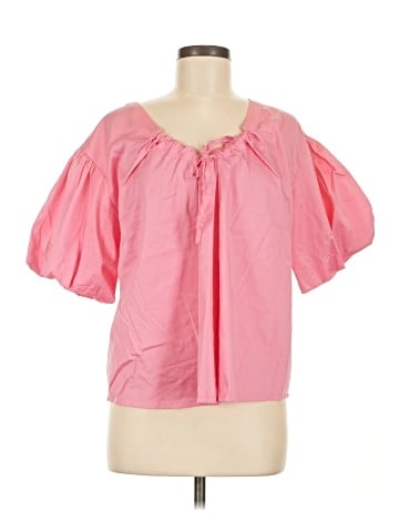 Elizabeth and James Short Sleeve Blouse (view 1)