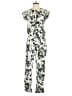 Ranna Gill 100% Polyester Floral Ivory Jumpsuit Size S - photo 1