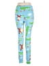 Lularoe Print Blue Leggings Size 1X (Tall & Curvy) - photo 2