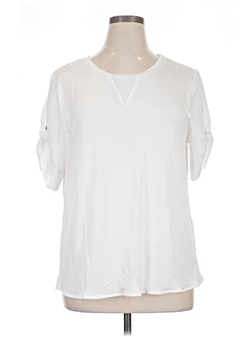 Calvin Klein Short Sleeve Blouse (view 1)