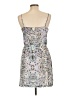 Eliot Paisley Silver Cocktail Dress Size 10 - photo 2