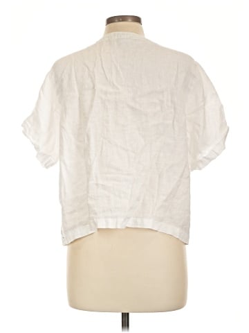 Garnet Hill Short Sleeve Blouse (view 2)