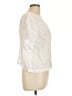 Garnet Hill White Short Sleeve Blouse Size L - photo 4