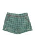 Corey Lynn Calter 100% Cotton Paisley Green Shorts Size 6 - photo 1