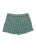 Corey Lynn Calter 100% Cotton Paisley Green Shorts Size 6 - photo 2