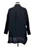 Purejill 100% Cotton Black 3/4 Sleeve Button-Down Shirt Size 2X - photo 2