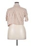 No Boundaries 100% Rayon Tan Short Sleeve Turtleneck Size 20 - photo 2