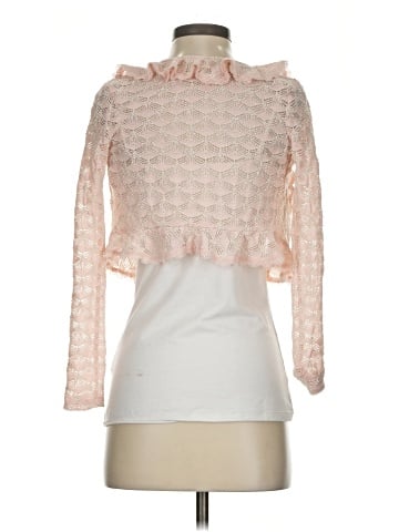 Jessica Simpson 3/4 Sleeve Blouse (view 2)