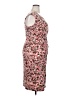 Connected Apparel Floral Pink Cocktail Dress Size 18 - photo 4