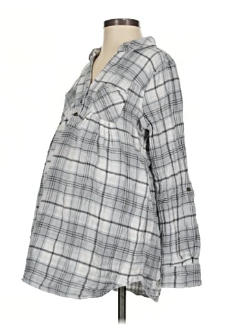 Motherhood Long Sleeve Blouse (view 1)