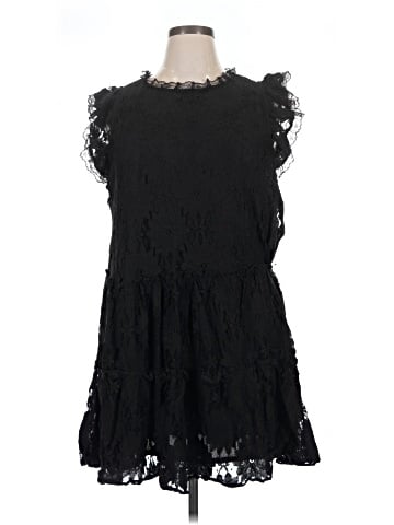 Blue Tassel Cocktail Dress (view 1)